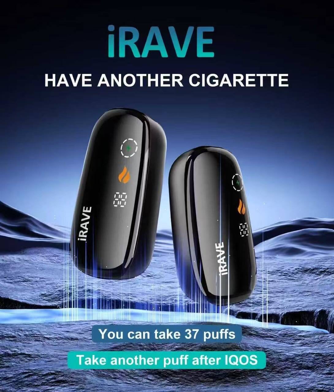 IRAVE二回機｜外部加熱、環繞加熱｜TEREA煙彈適用-台灣現貨 圖片 2