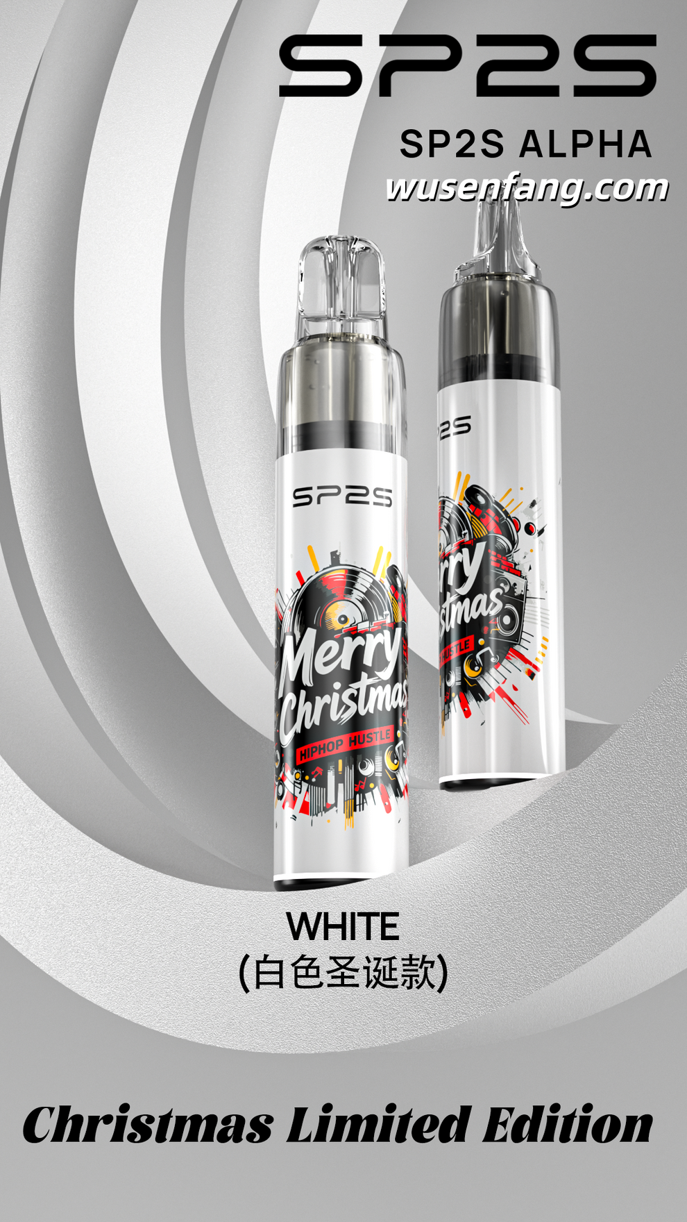 SP2S MAX ALPHA 聖誕限定款主機｜MAX專用煙彈換彈式主機｜限定塗裝高質感電子煙設備-台灣現貨 圖片 4