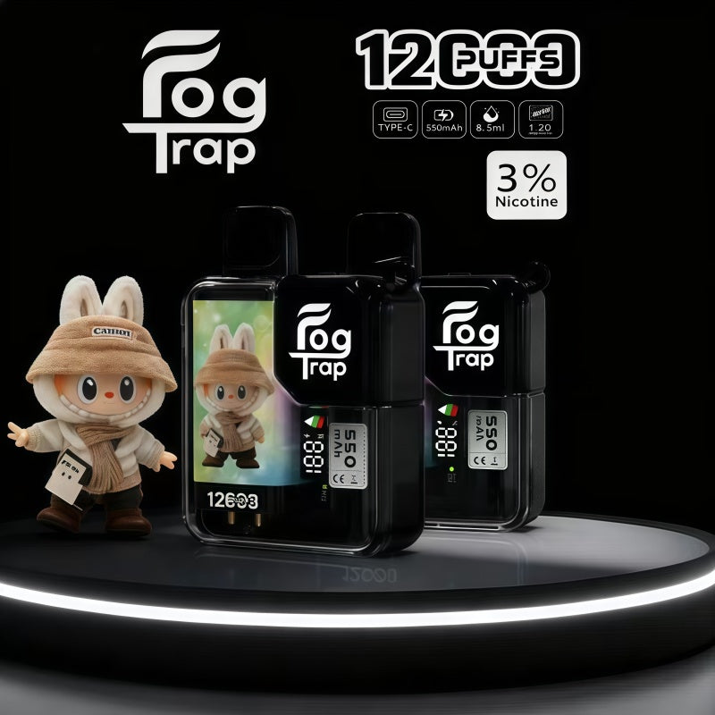 Fog Trap 12000口拋棄式電子煙｜大容量一次性Vape｜水果冰感多口味｜便攜式電子煙-台灣現貨 圖片 4