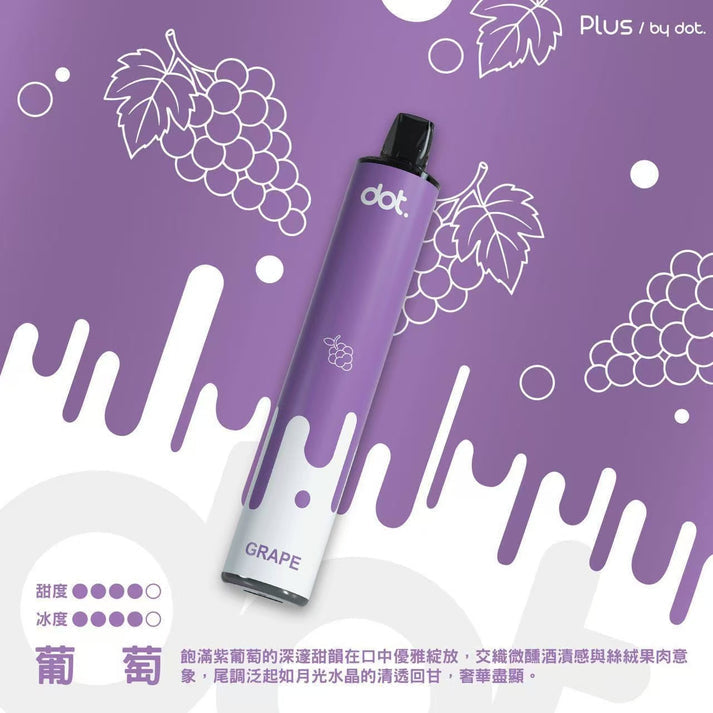 DOTPLUS 佩特里 PLUS 8000口拋棄式電子煙｜Type-C充電大容量電子煙｜多口味一次性電子煙｜便攜式電子煙-台灣現貨 圖片 2