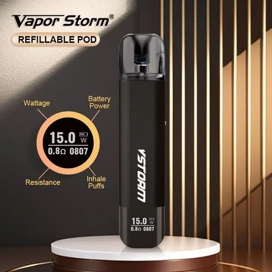 Vapor M4 注油式電子煙主機｜大功率開放式 Pod 系統｜智慧資訊顯示螢幕｜850mAh 大容量電池-台灣現貨 圖片 4