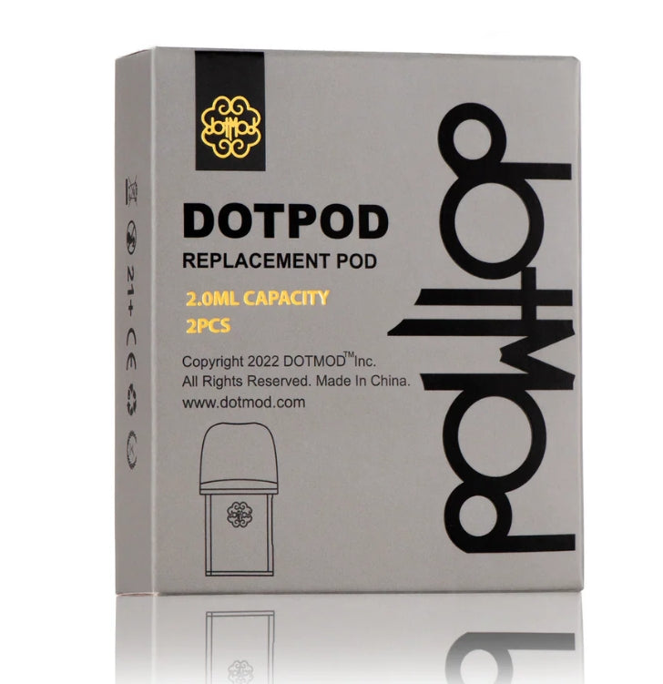 DOTMOD 佩特里 Dotpod Pro／Lite 通用空煙彈｜原廠專用空倉芯體｜一盒2顆｜多機型共用替換煙彈-台灣現貨 圖片 4