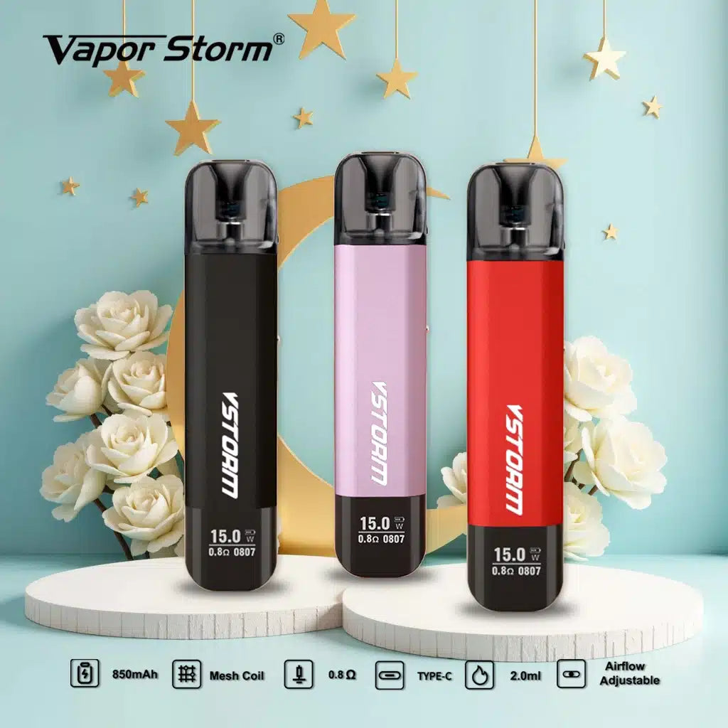 Vapor M4 注油式電子煙主機｜大功率開放式 Pod 系統｜智慧資訊顯示螢幕｜850mAh 大容量電池-台灣現貨 圖片 2