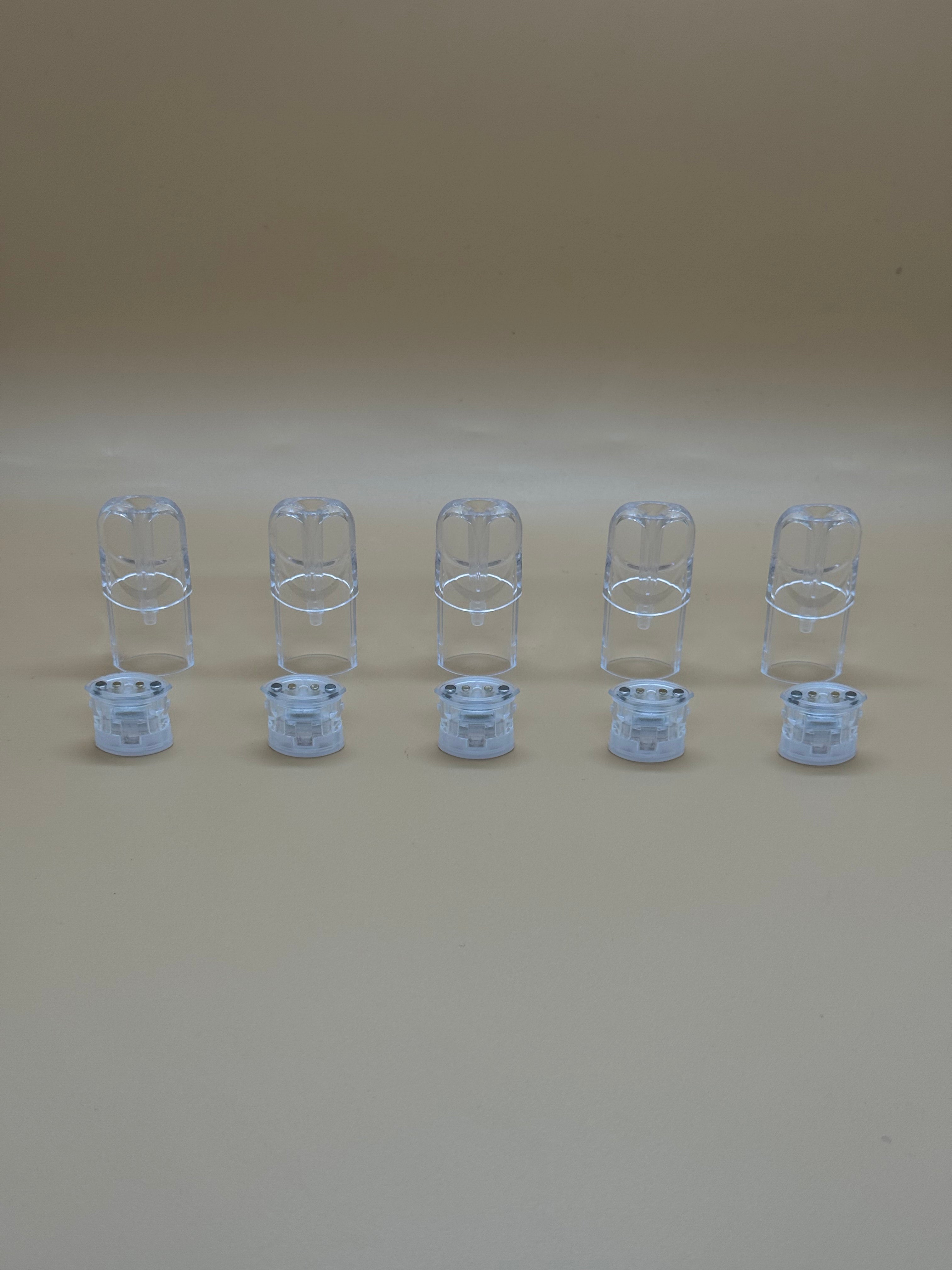 RELX 悅刻一代空彈 1.6ML｜上下分離透明煙彈殼｜一代電子煙替換空彈｜防漏設計-台灣現貨 圖片 4