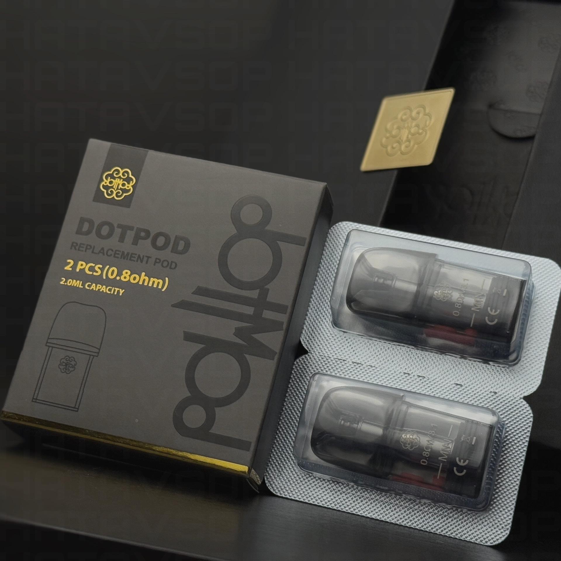 DOTMOD 佩特里 Dotpod Pro／Lite 通用空煙彈｜原廠專用空倉芯體｜一盒2顆｜多機型共用替換煙彈-台灣現貨 圖片 2