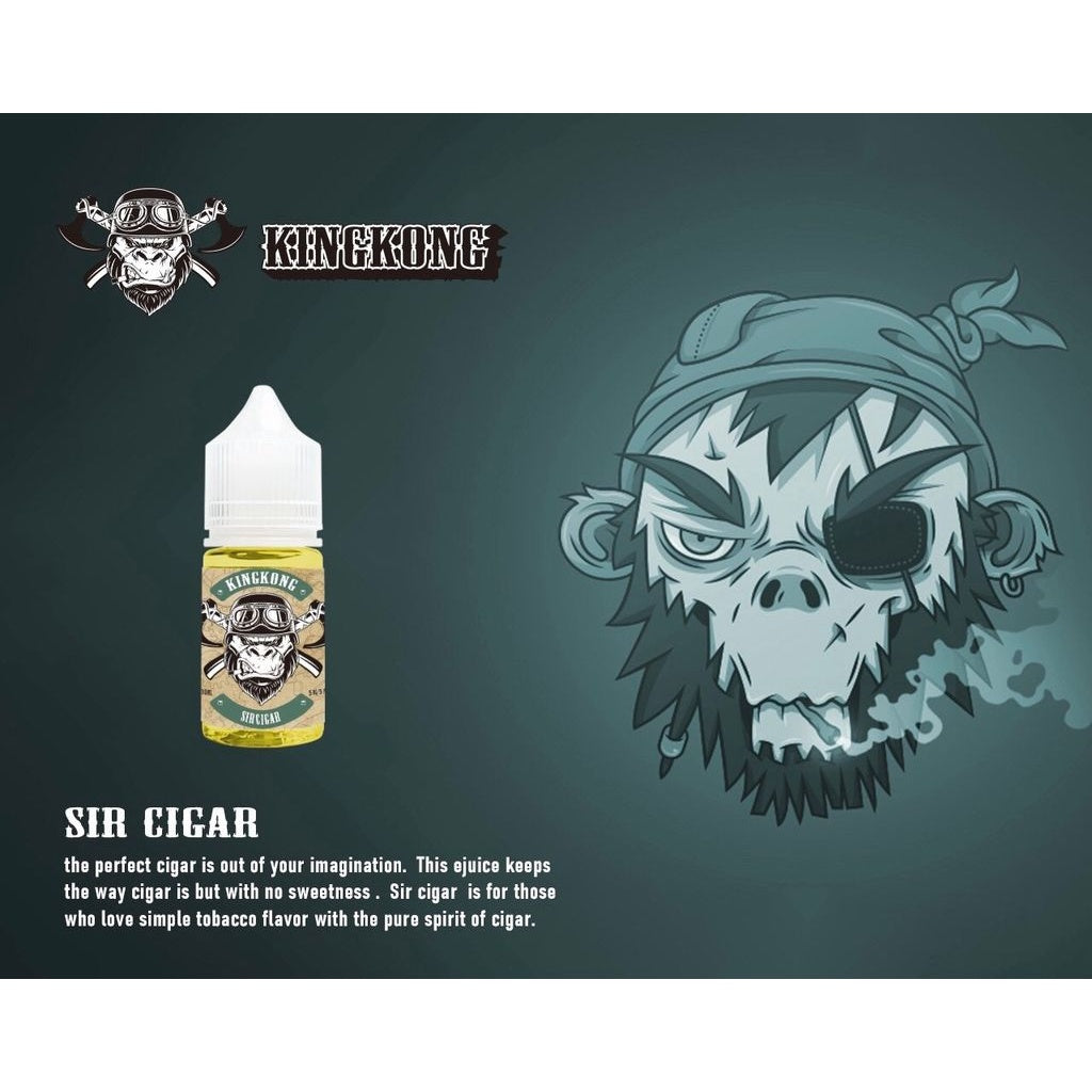 KINGKONG 金剛煙草系列 30ML 尼古丁鹽煙油｜經典醇厚煙草風味-台灣現貨 圖片 4