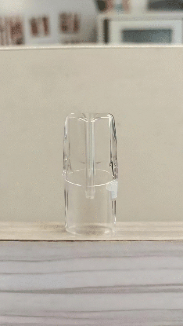 TUTX白底側注油空彈｜一代可重複使用空煙彈｜不漏油不吃油不卡機｜2ml/適用一代煙桿｜台灣現貨 圖片 3