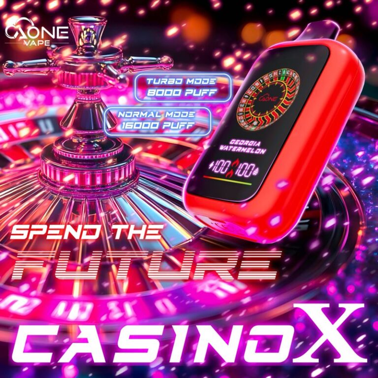 AONE VAPE CASINO X 16000口一次性電子煙｜雙模式輸出｜RGB燈效顯示-台灣現貨 圖片 2