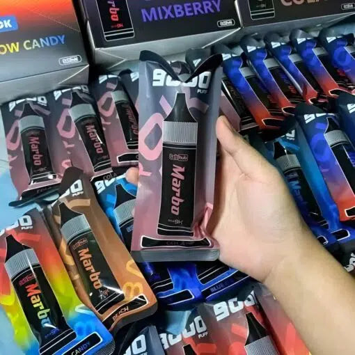 Marbo Bar 9000口拋棄式電子煙｜14ML大容量煙油｜Mesh網狀霧化芯｜MTL/DTL氣流調節｜Type-C充電一次性電子煙-台灣現貨 圖片 2