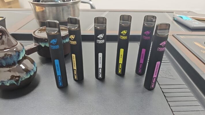 SALT SHAQ 鯊克 7000口一次性電子煙｜小黑條拋棄式電子煙Vape-台灣現貨 圖片 2