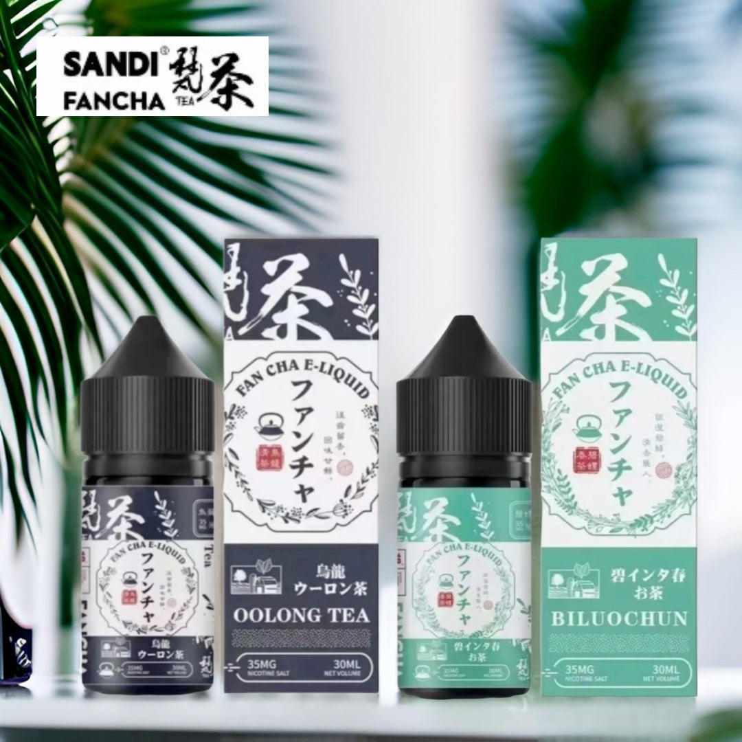 SANDI FANCHA 梵茶煙油 30ML｜日系茶香電子煙油｜35MG鹽尼古丁｜低甜清爽茶韻風味-台灣現貨 圖片 3