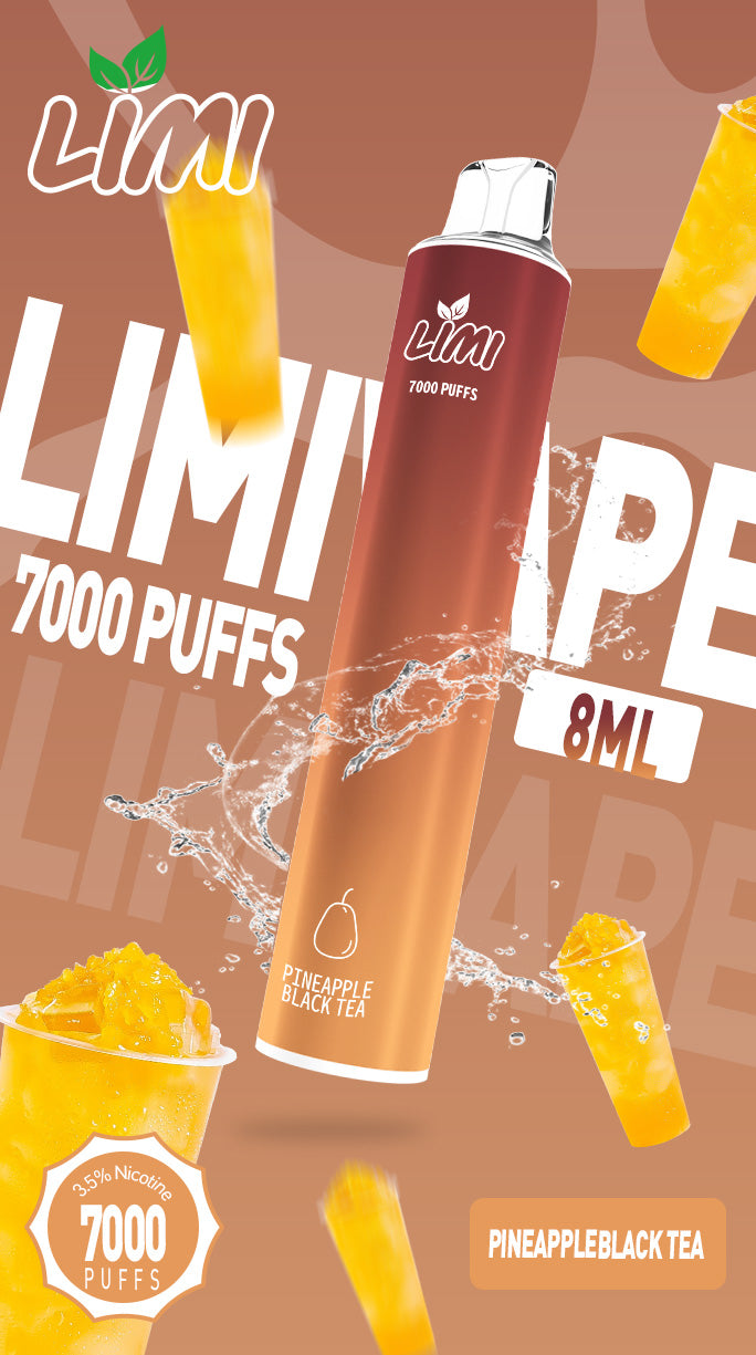 LIMI 7000口拋棄式電子煙｜一次性 VAPE｜水果冰感口味拋棄式-台灣現貨 圖片 4