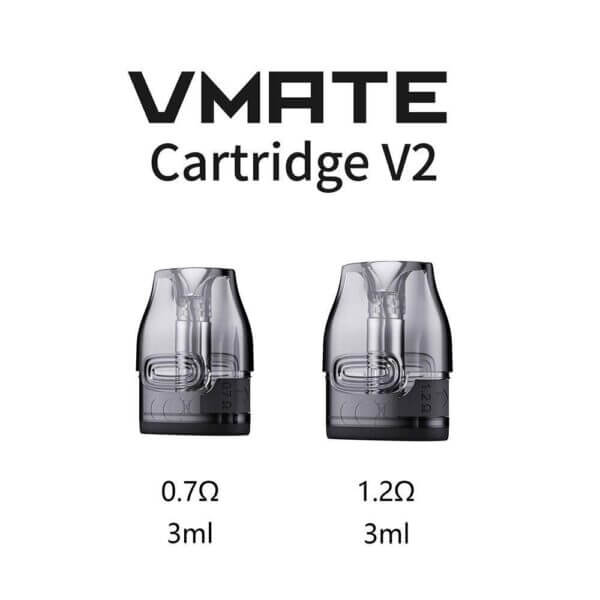 VOOPOO VMATE 通用空彈 (V2頂部注油) | 3mL大容量空倉-升級版 & 全系列通用替換-台灣現貨 圖片 3