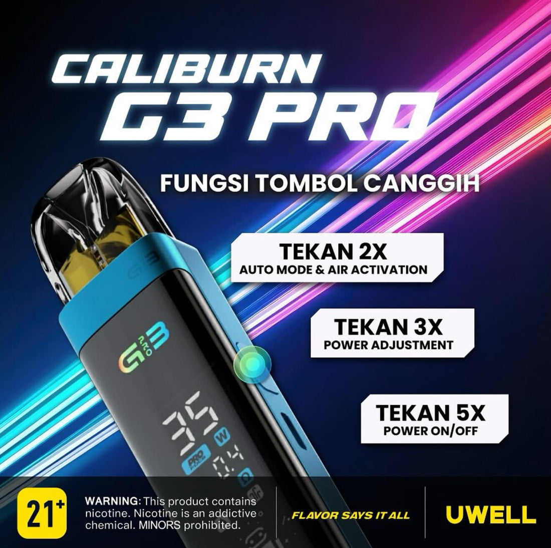 Uwell咖喱G3 Pro主機套裝-注油主機裝備-台灣現貨 圖片 4