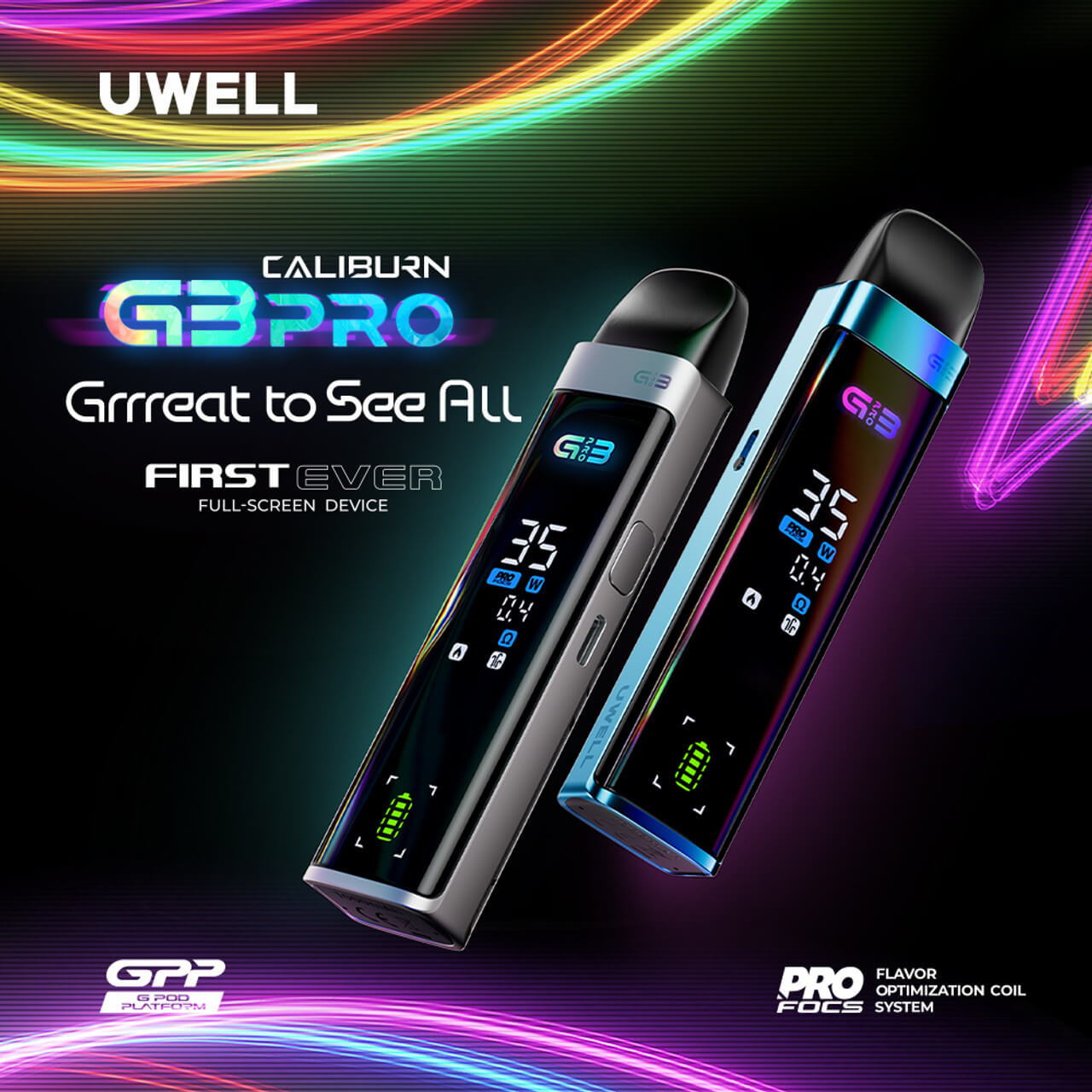 Uwell咖喱G3 Pro主機套裝-注油主機裝備-台灣現貨 圖片 2