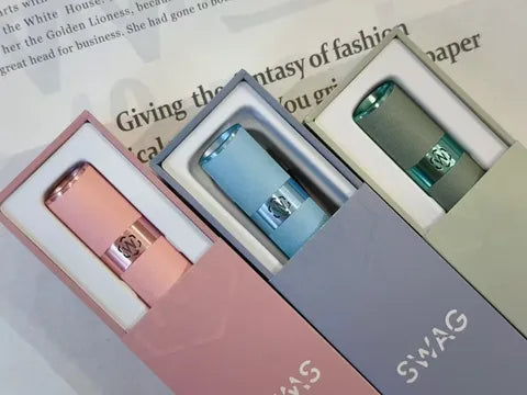 SWAG 皮革主機｜400mAh・Type-C 快充・通用一代煙彈-台灣現貨 圖片 3