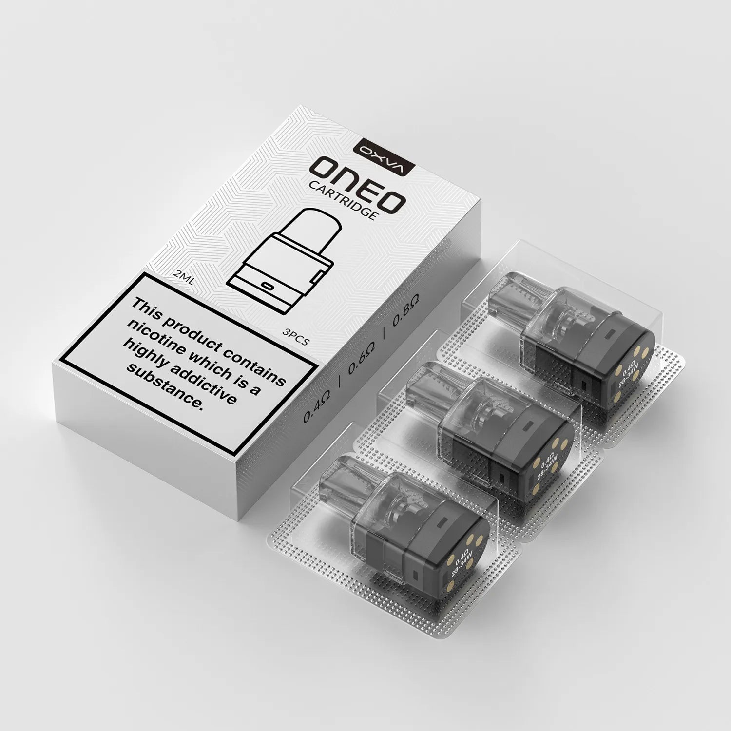 OXVA ONEO 奧尼奧空倉 3 入組｜原廠正品・3.5ML 側注式空煙彈-台灣現貨 圖片 3