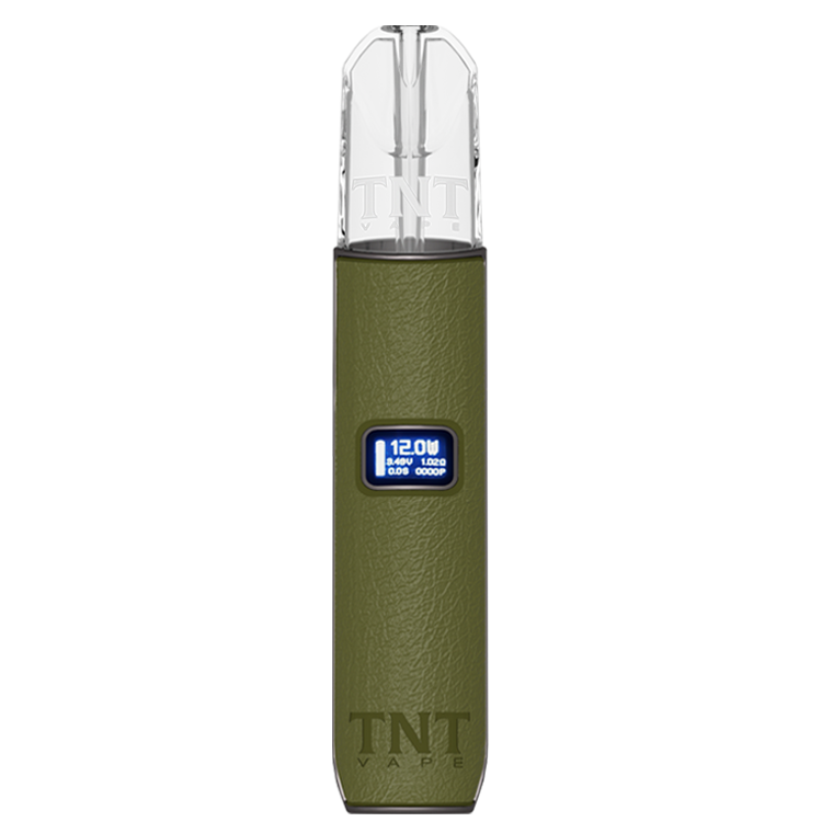 TNT 皮革主機｜12W 三檔功率調節・Type-C 快充・通用 RELX 一代煙彈-台灣現貨 圖片 3
