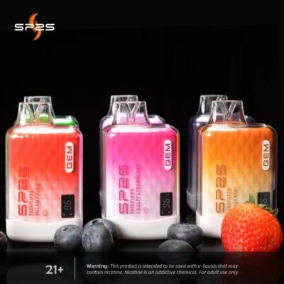 SP2S 思博瑞 9000 Puffs 拋棄式電子煙｜Mesh Coil・Type-C 快充・智能顯示-台灣現貨 圖片 3