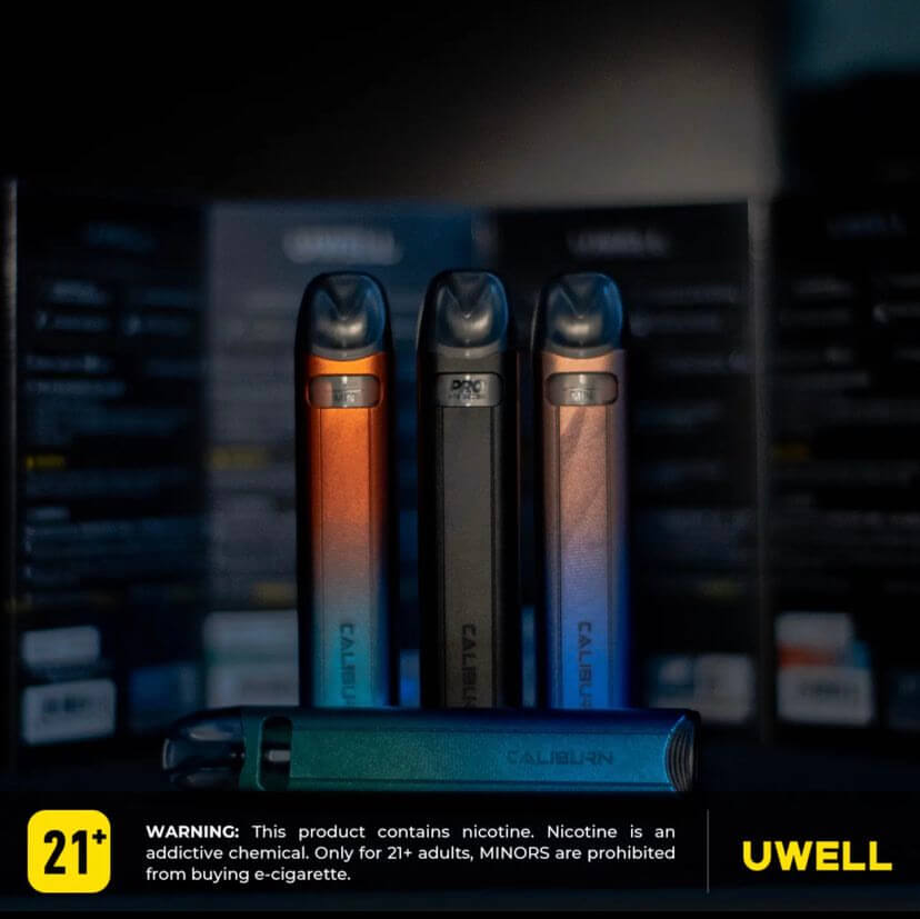 Uwell 咖喱 A3 主機套裝｜Caliburn A3 輕巧便攜電子煙主機-台灣現貨 圖片 4