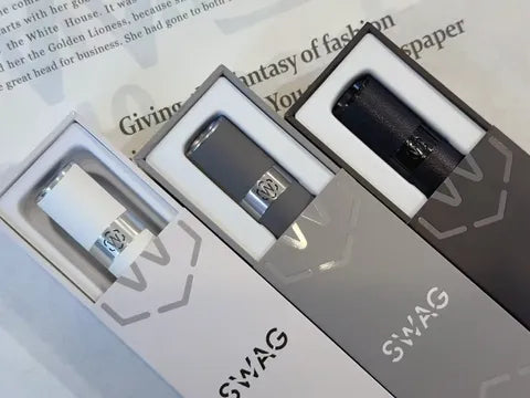 SWAG 皮革主機｜400mAh・Type-C 快充・通用一代煙彈-台灣現貨 圖片 2