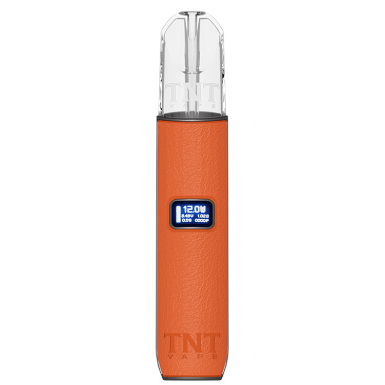 TNT 皮革主機｜12W 三檔功率調節・Type-C 快充・通用 RELX 一代煙彈-台灣現貨 圖片 2