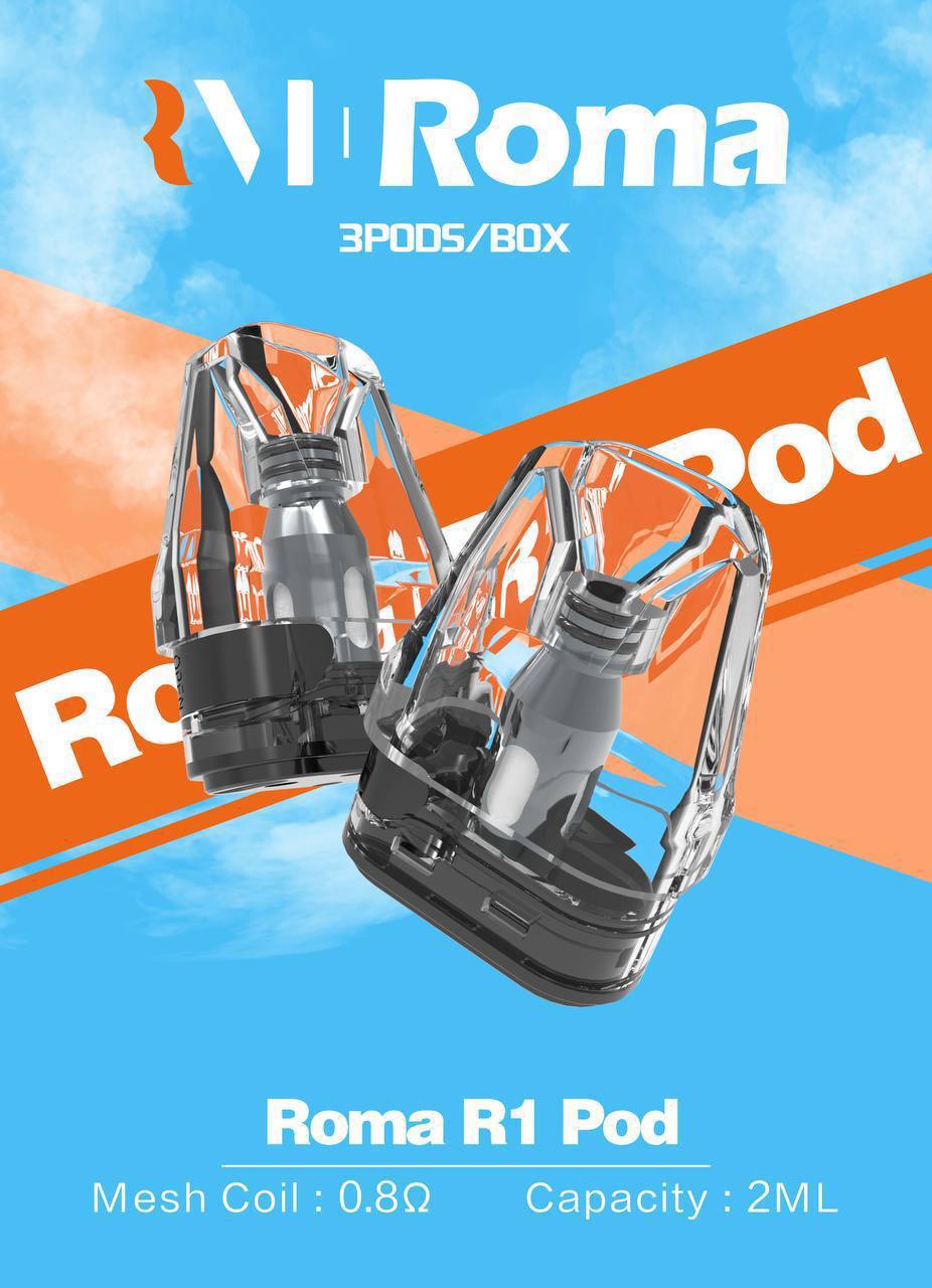 ROMA 羅馬 R1 空倉｜通用 OXVA 小蠻牛｜3 入組・2ML-台灣現貨 圖片 4